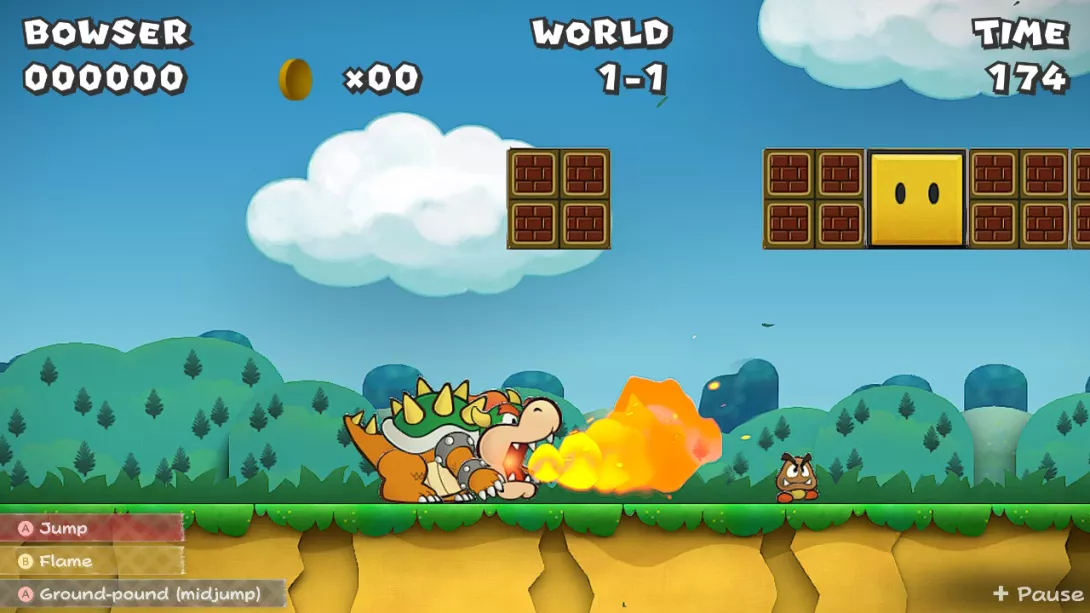 Paper Mario: The Thousand-Year Door Bowserin välinäytös