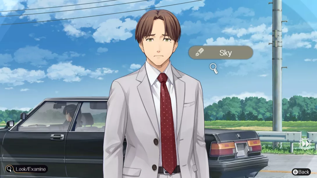 Emio – The Smiling Man: Famicom Detective Club suurennuslasilla katselua