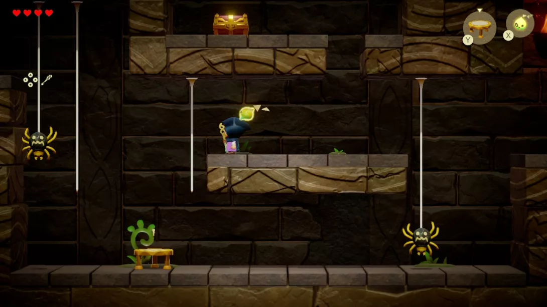 The Legend of Zelda: Echoes of Wisdom 2D-luolastossa