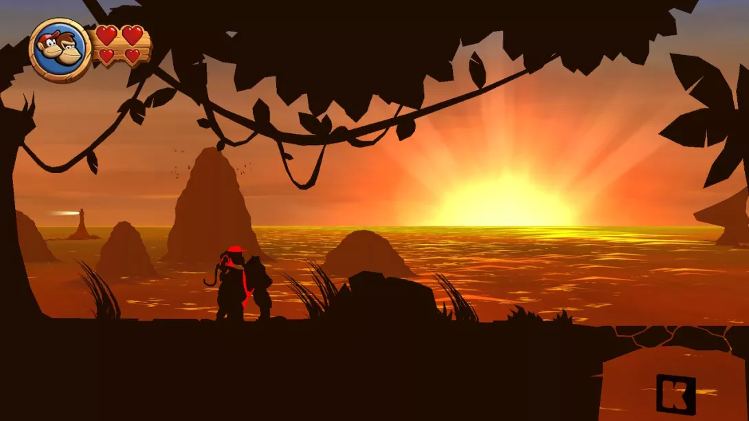 Donkey Kong Country Returns HD_Siluetti
