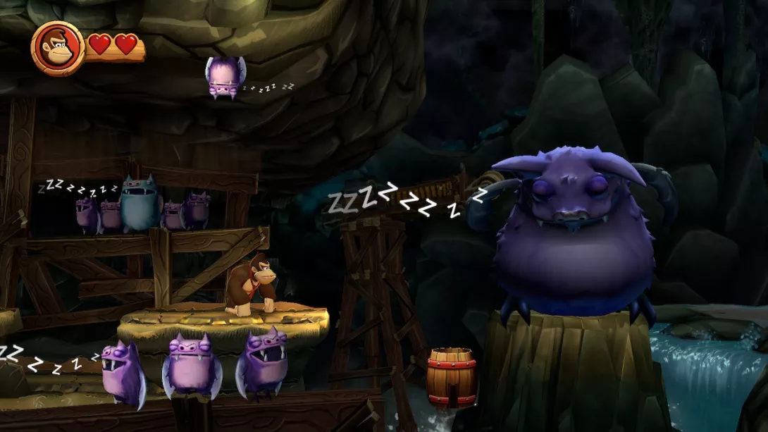 Donkey Kong Country Returns HD_Levolliset lepakot