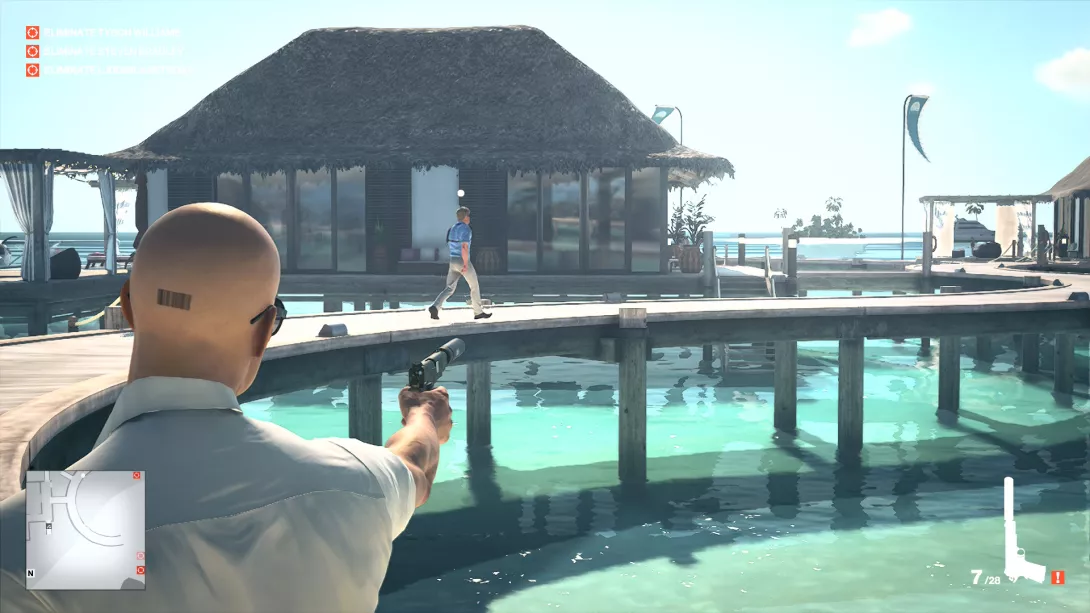 Hitman World of Assassination Malediiveilla