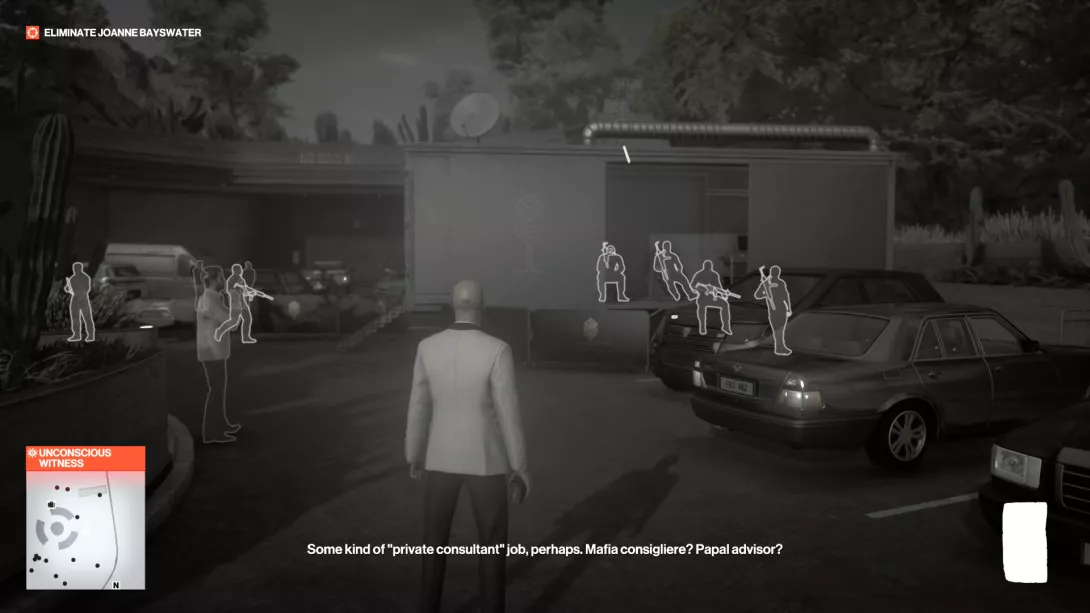 Hitman World of Assassination vaistot käytössä