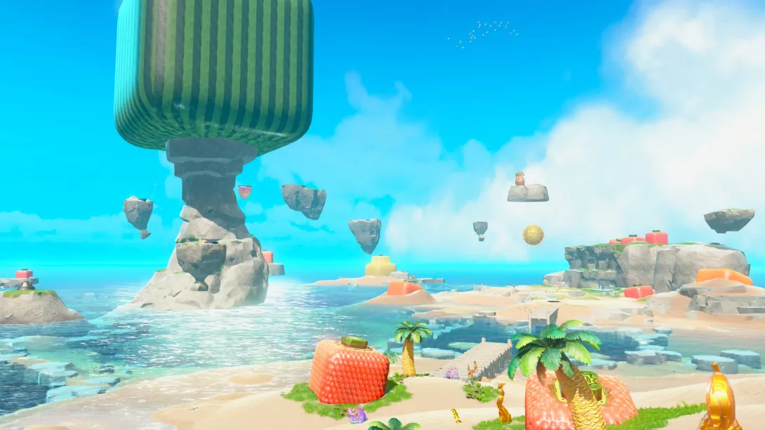 Donkey Kong Bananza Resort Layer