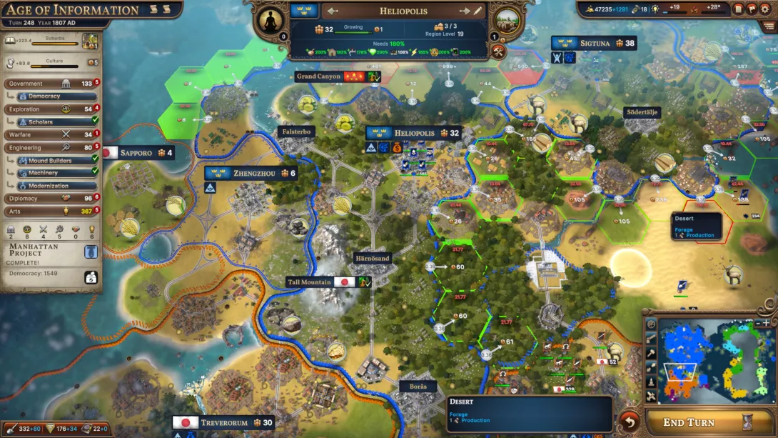 Millennia Landscape