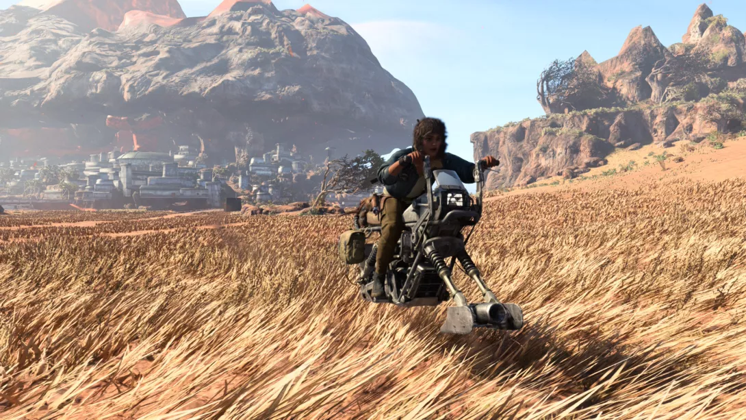 Star Wars Outlaws heinikossa huristelua