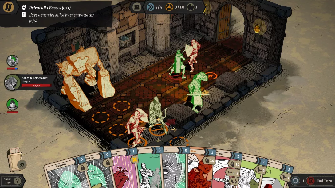 Knights in Tight Places Golem