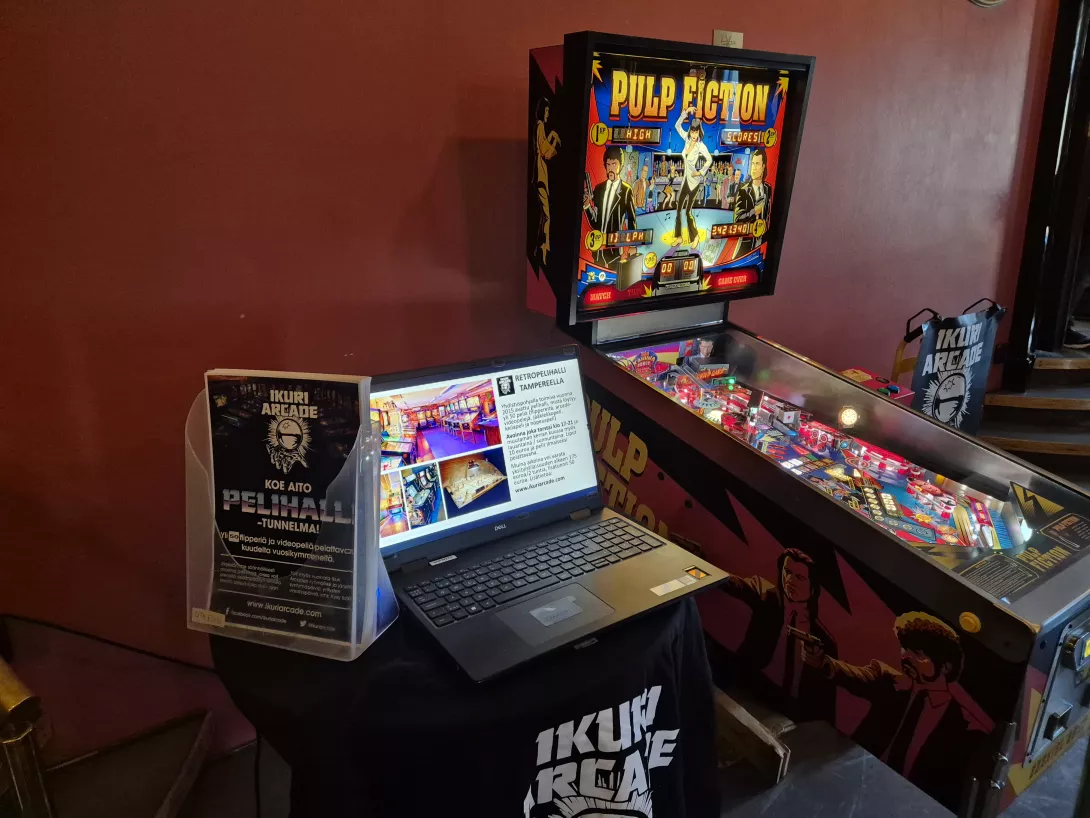 Finnish Retro Con – Pulp Fiction Ikuri Arcade