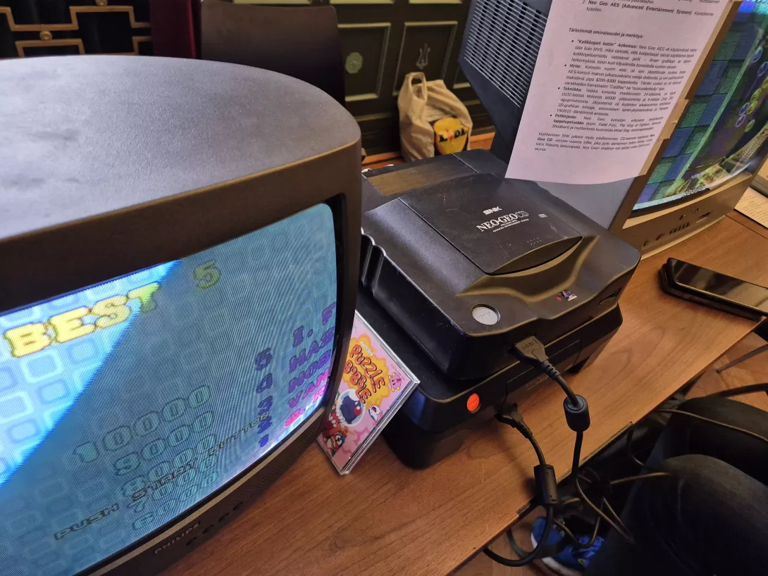 Finnish Retro Con – Neo Geo CD