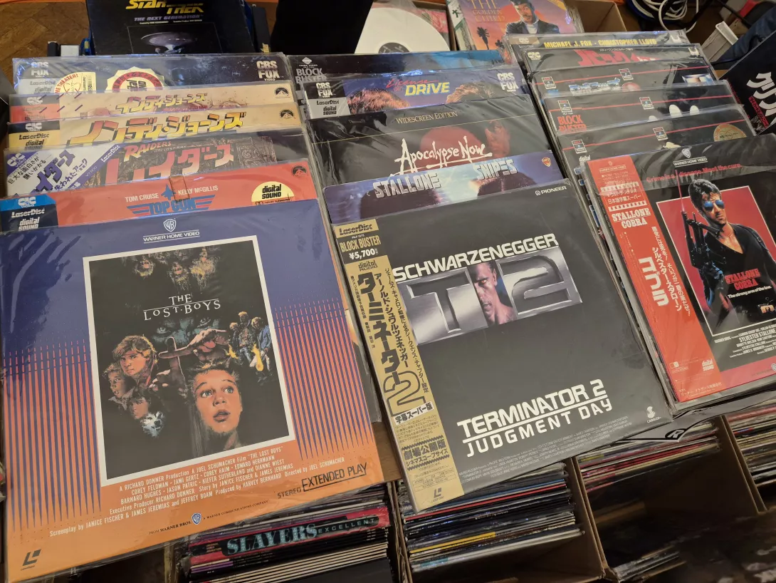 Finnish Retro Con – LaserDisc