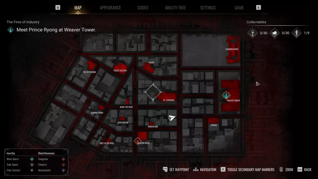 Bloodlines 2 Seattle Map