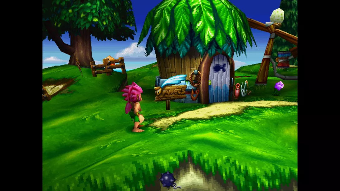 Tombi! 2 Special Edition_Kalastusmökki