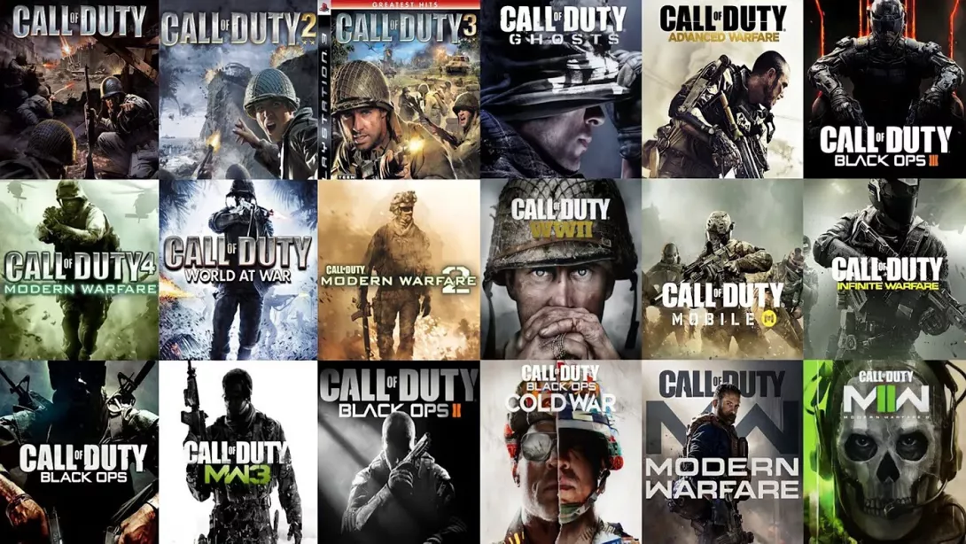 Call of Duty -sarjan pelien kansia