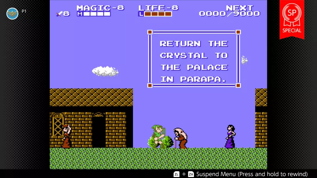 Nintendo Switch Online NES Zelda II