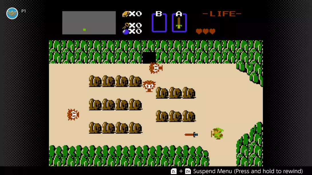 Nintendo Switch Online NES Zelda ykkönen