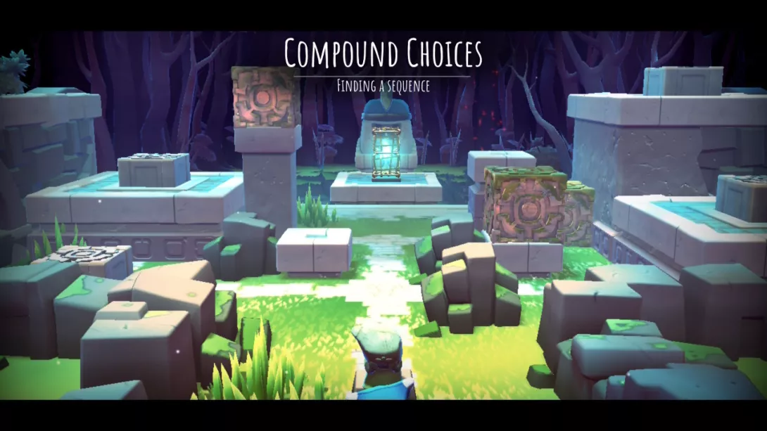 The Last Campfire Switch puzzlen maisemissa