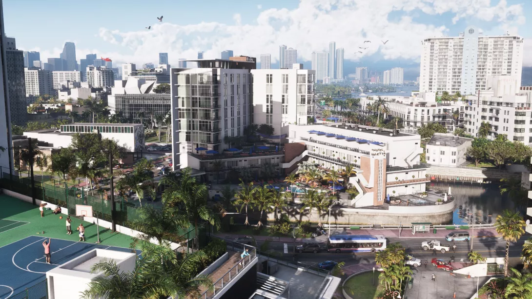 Vice City from the Sky
