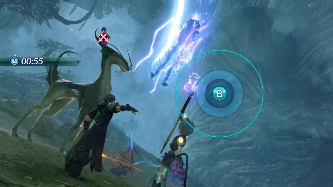 Xenoblade Chronicles 2 Nintendo Switch 2 Edition taistelussa