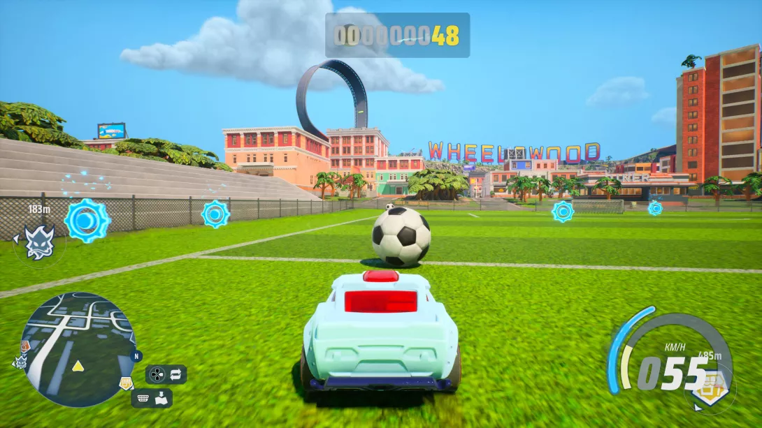 HOT WHEELS Infinite Rush: Jalkapalloa kuin Rocket Leaguessa konsanaan