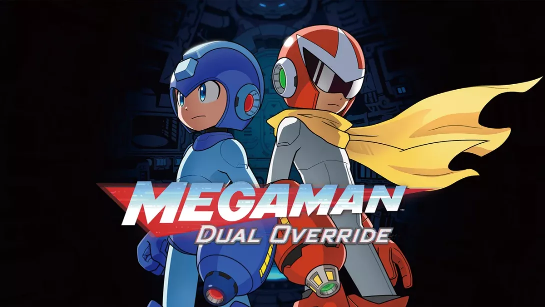 Mega Man Dual Override pelin kansikuva
