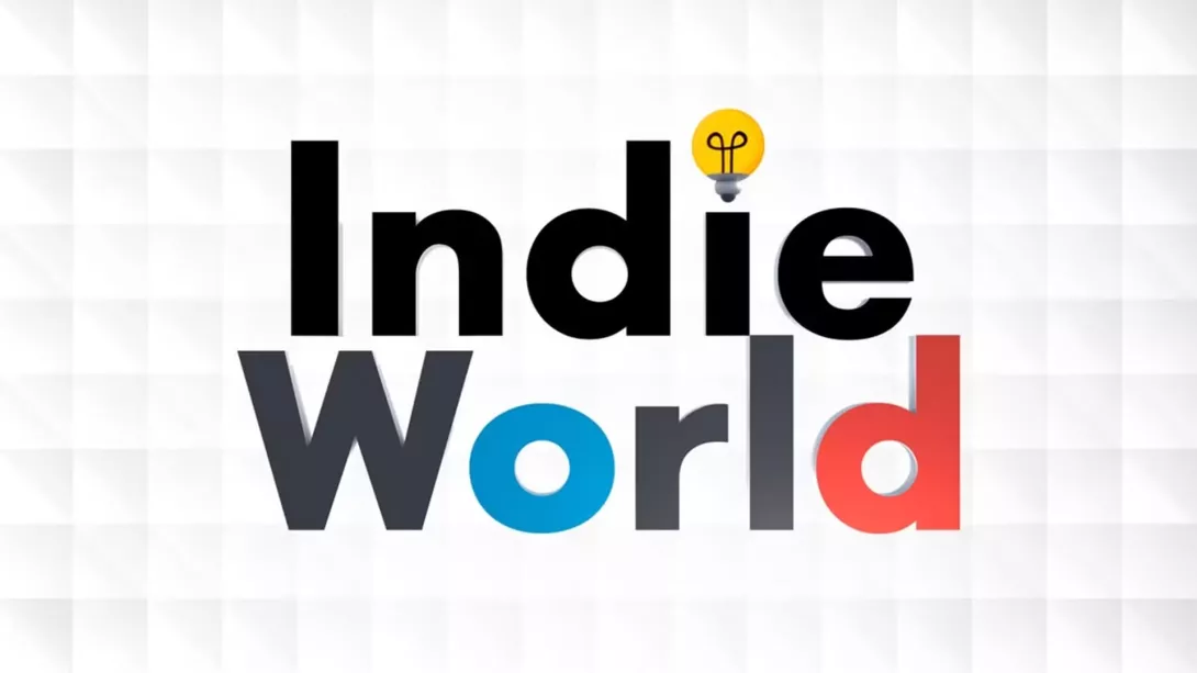 Indie World, värikäs logo