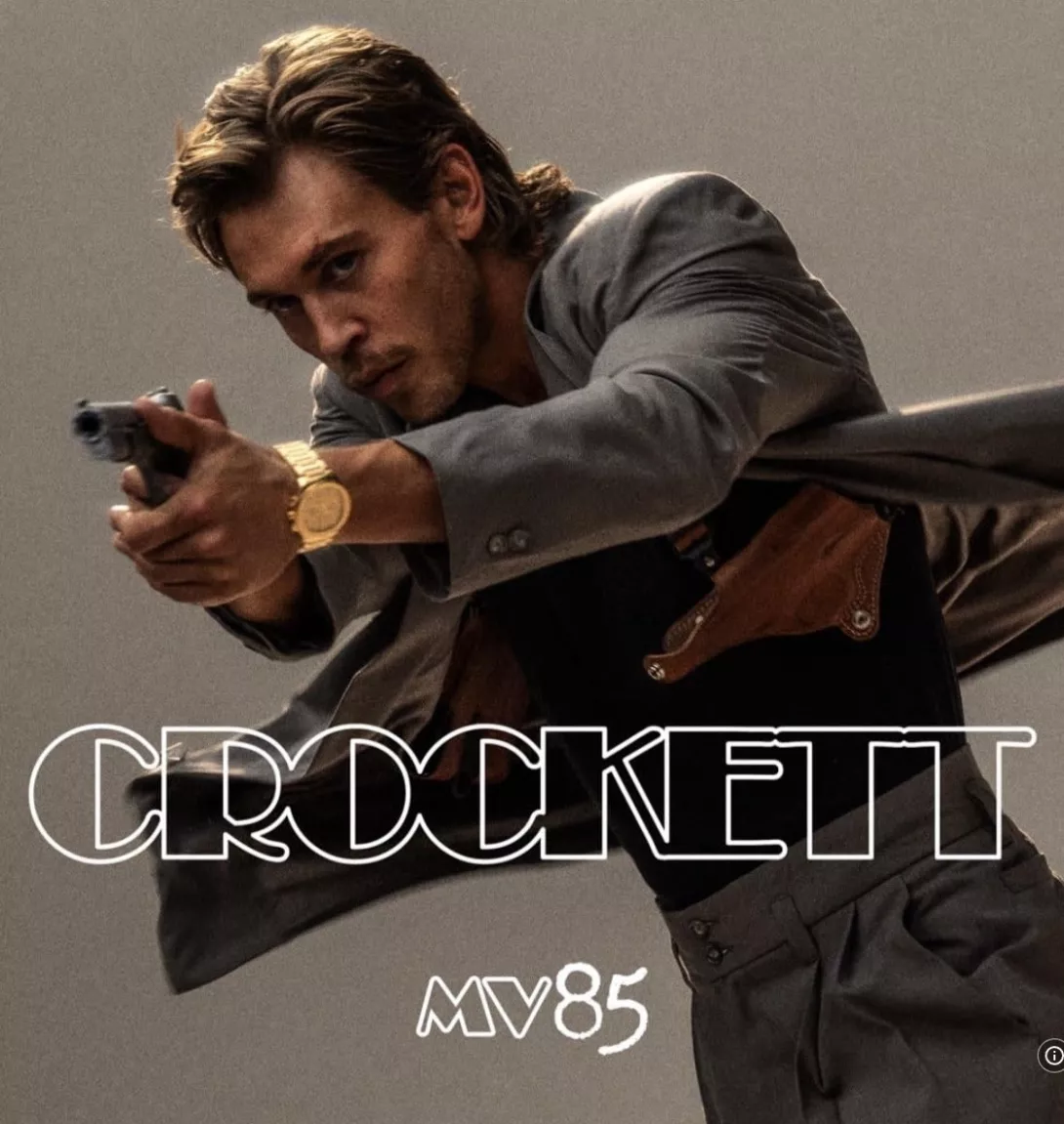 Miami Vice, Crockett osoittaa aseella