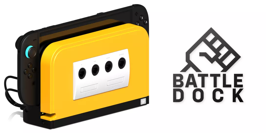 Gamecube Battle Dock extension for Switch 2