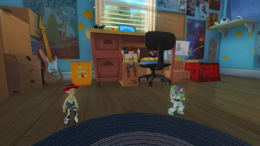 Toy Story 3 Complete Edition kolme päähahmoa
