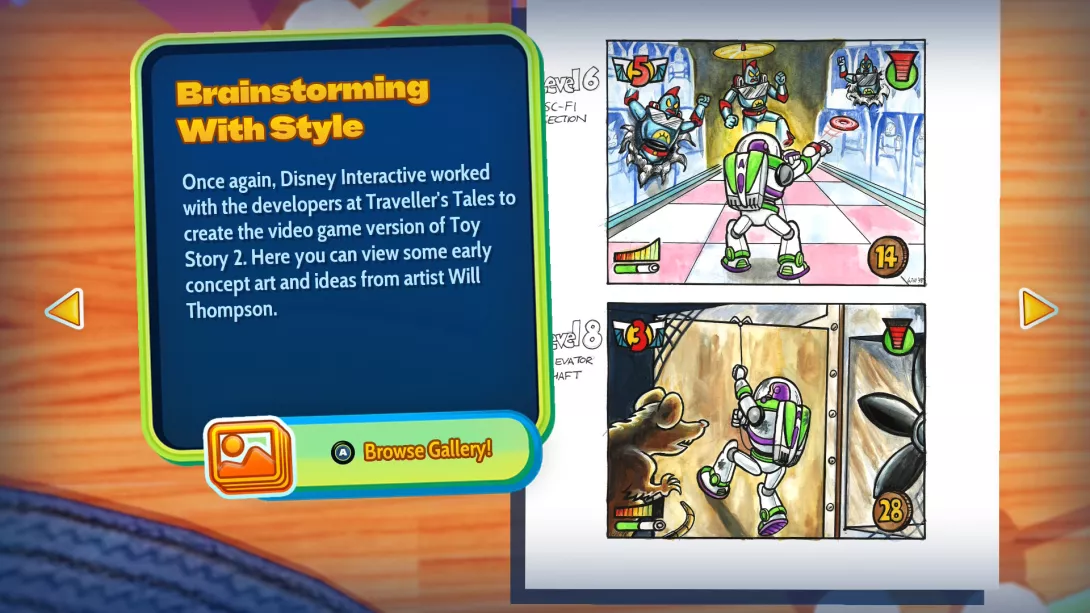 Toy Story Retro Roundup lisäsisältöä on