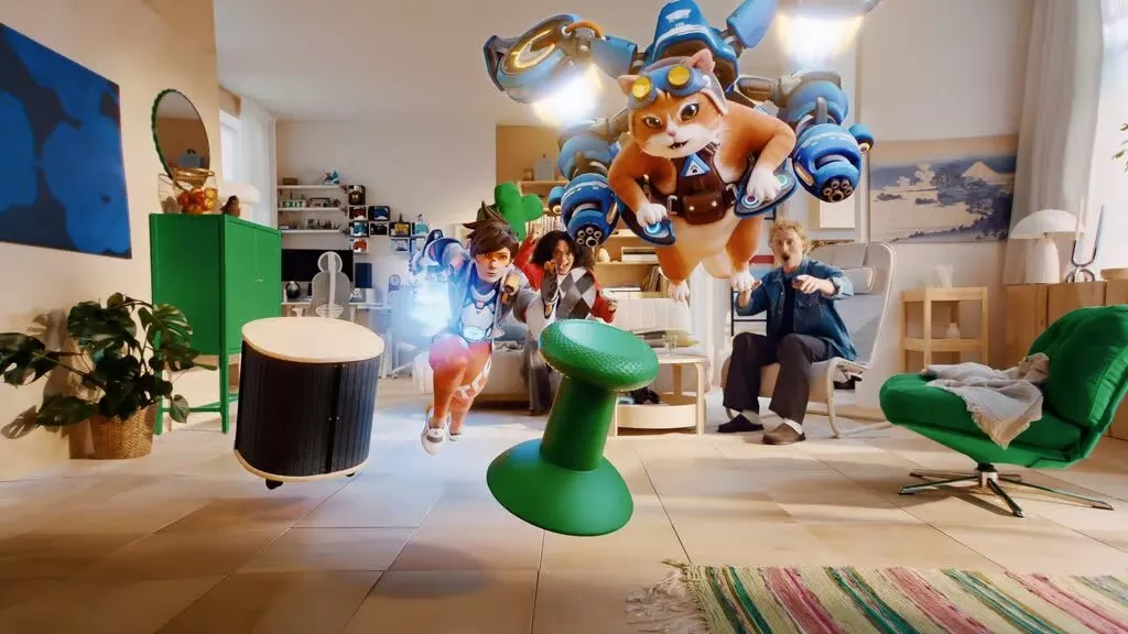 Ikean mainoskuva Xbox-tuotteista
