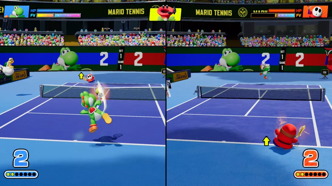 Mario Tennis Fever kaksinpeli
