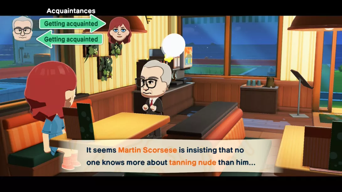 Tomodachi Life: Living the Dream Martin Scorsese on minkä asian asiantuntija