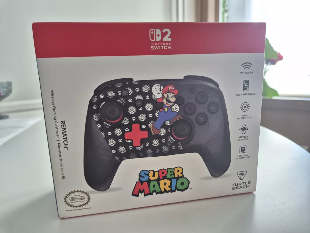 Turtle Beach - Rematch Wireless Super Mario Jump – laatikko
