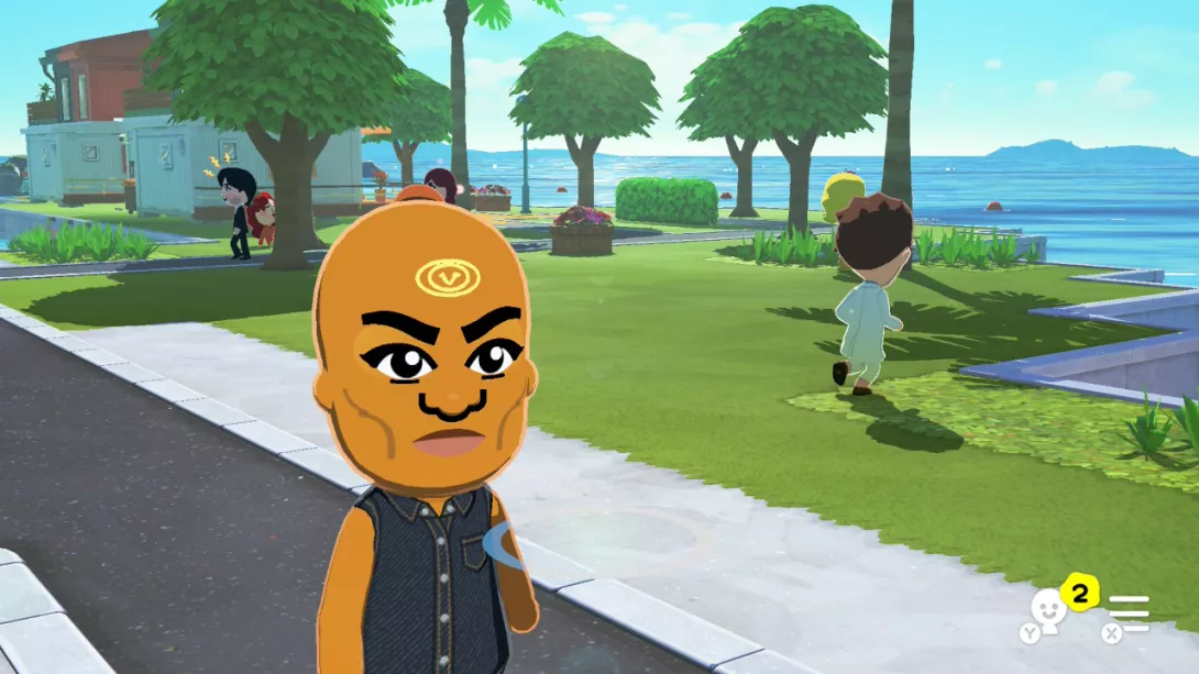 Tomodachi Life: Living the Dream kuvakulma kadun tasossa