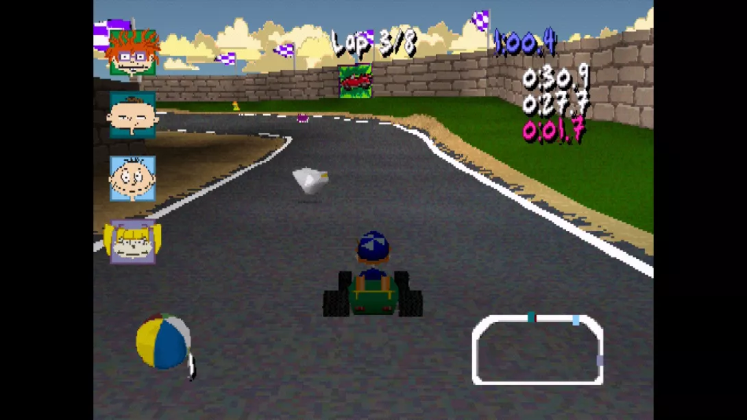 Rugrats: Retro Rewind Collection_Studio Tour Mario Kart