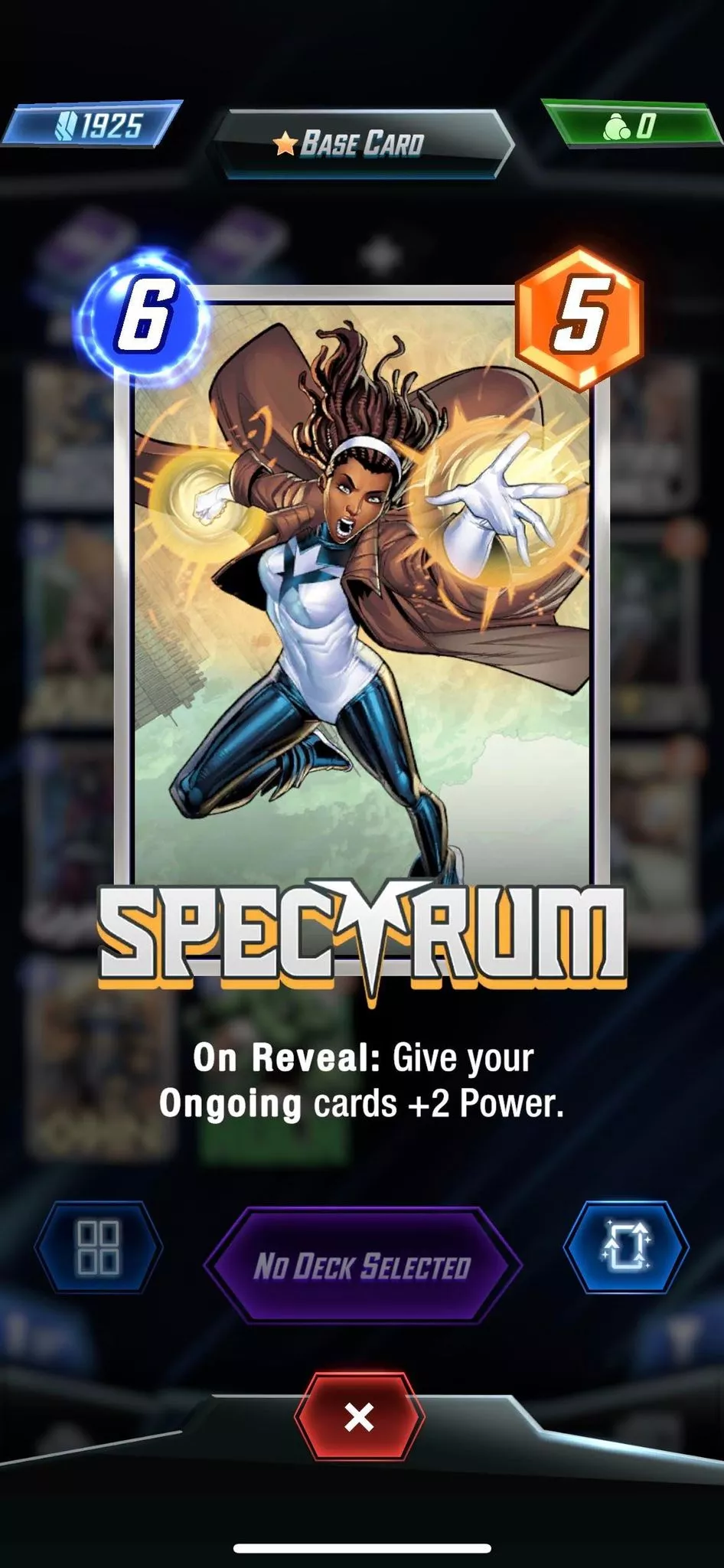 Marvel Snap Spectrum