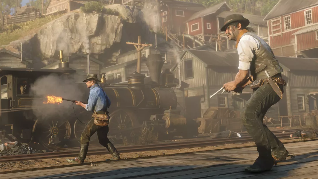 Red Dead Redemption 2 ammuskelu