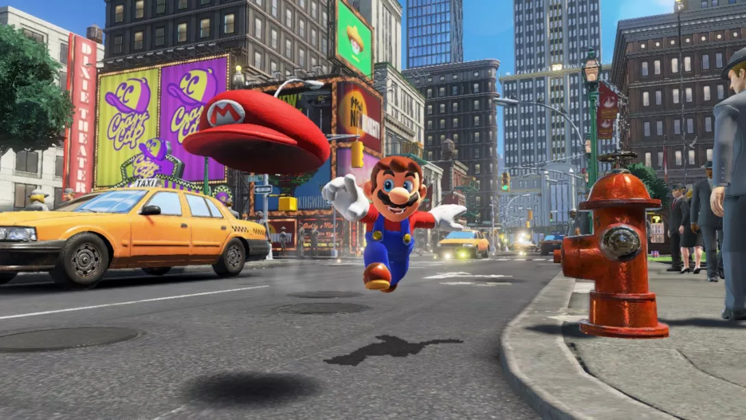 Super Mario Odyssey Switch hattu