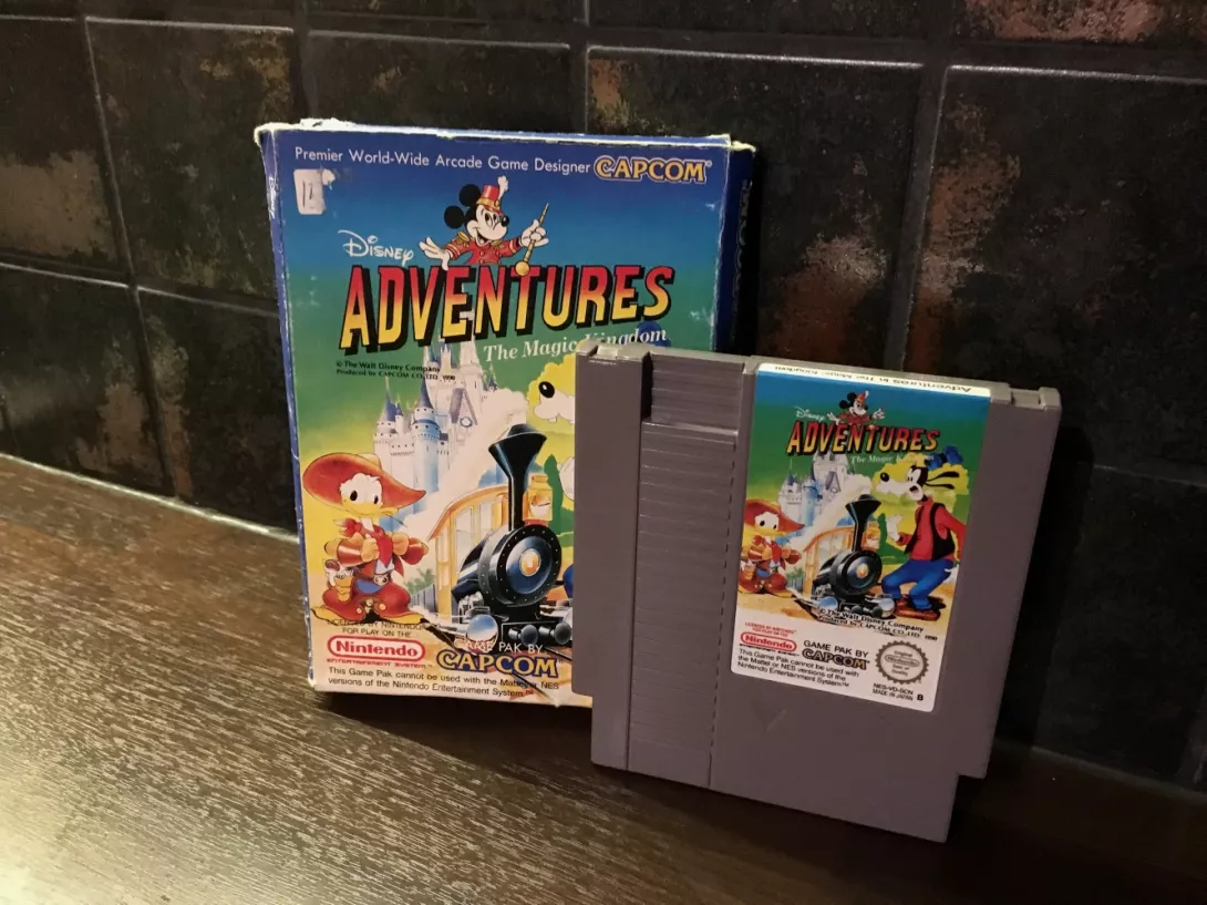 Adventures in the Magic Kingdom NES Retromuistelo