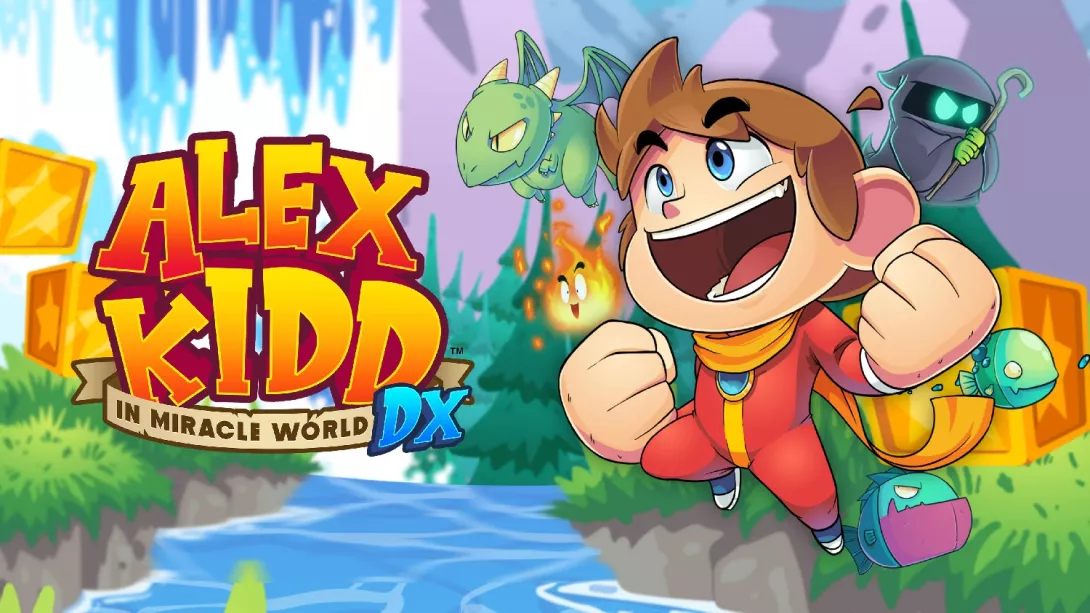 Alex Kidd in Miracle World DX logo