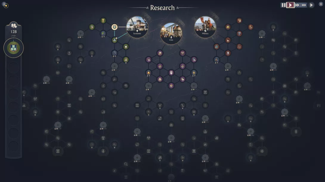 Anno 117 - Pax Romana Tech Tree