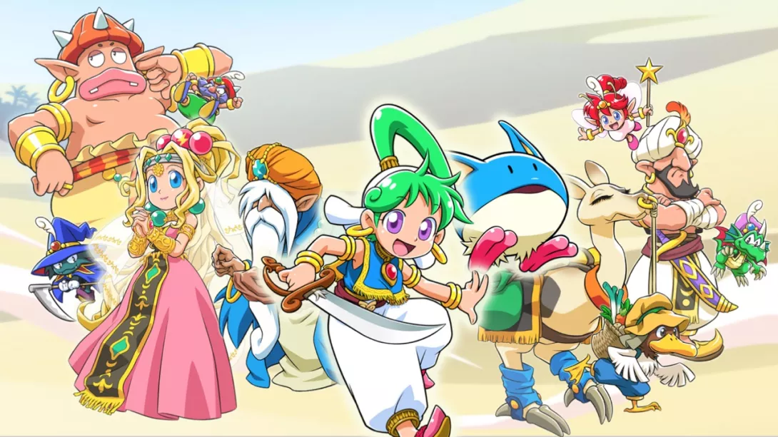 Asha in MOnster World