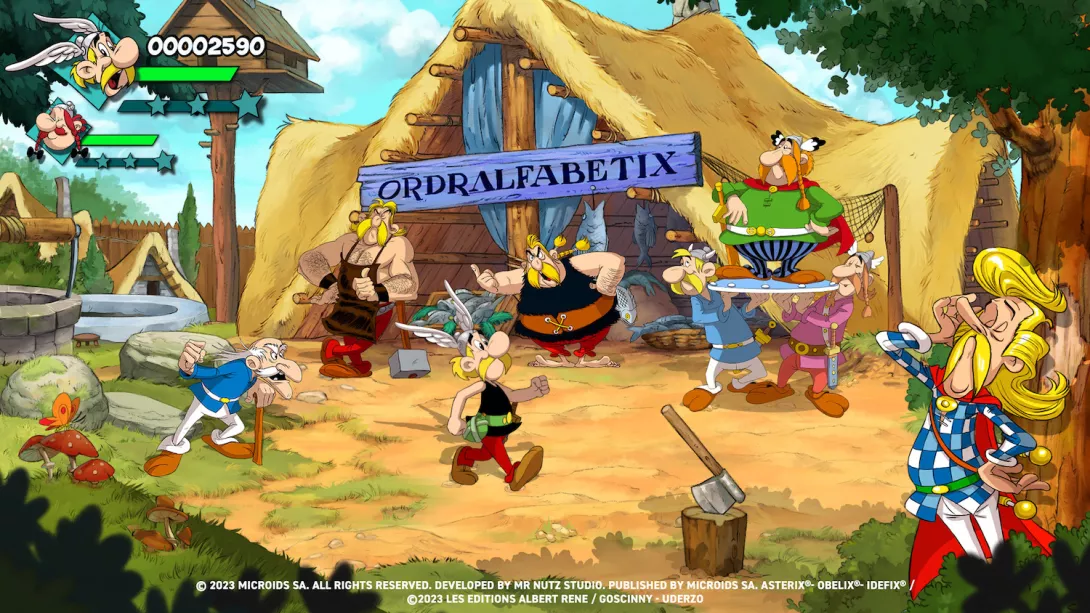 Asterix & Obelix – Slap them all! 2 kylässä