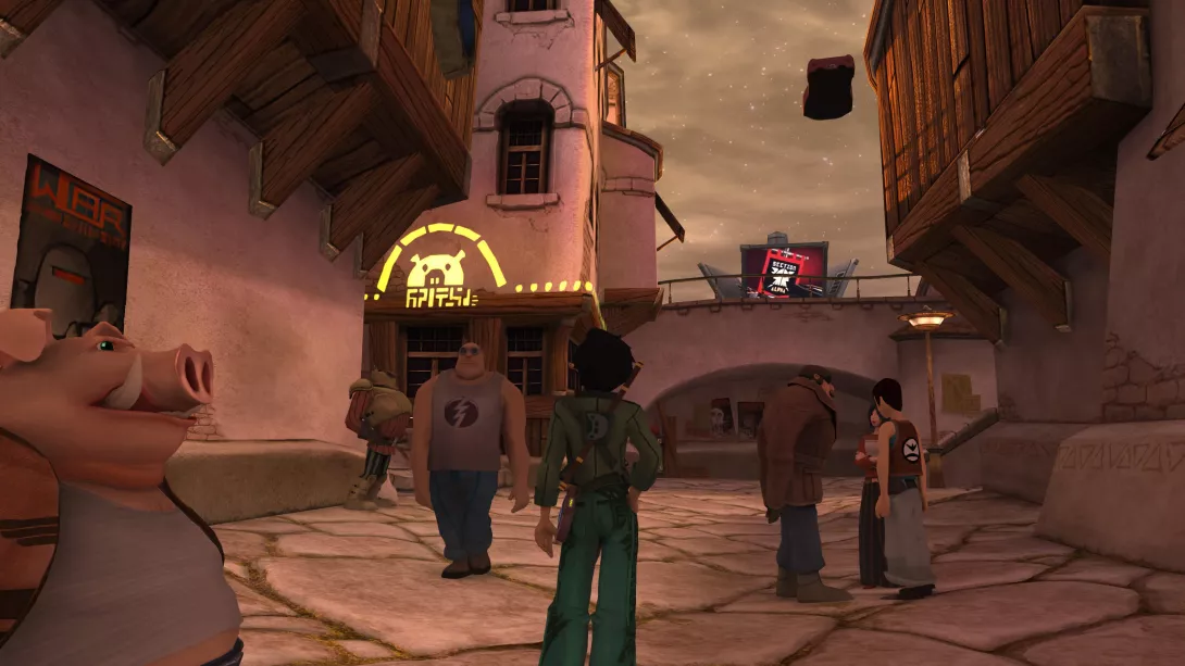 Beyond Good & Evil - 20th Anniversary Edition_Hillys City päiväsaikaan