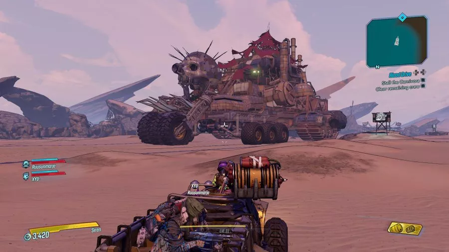 Borderlands 3 Carnivora-sotakone.jpg