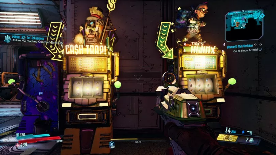 Borderlands 3 Maxxin baarin rahansyöjäkoneet.jpg