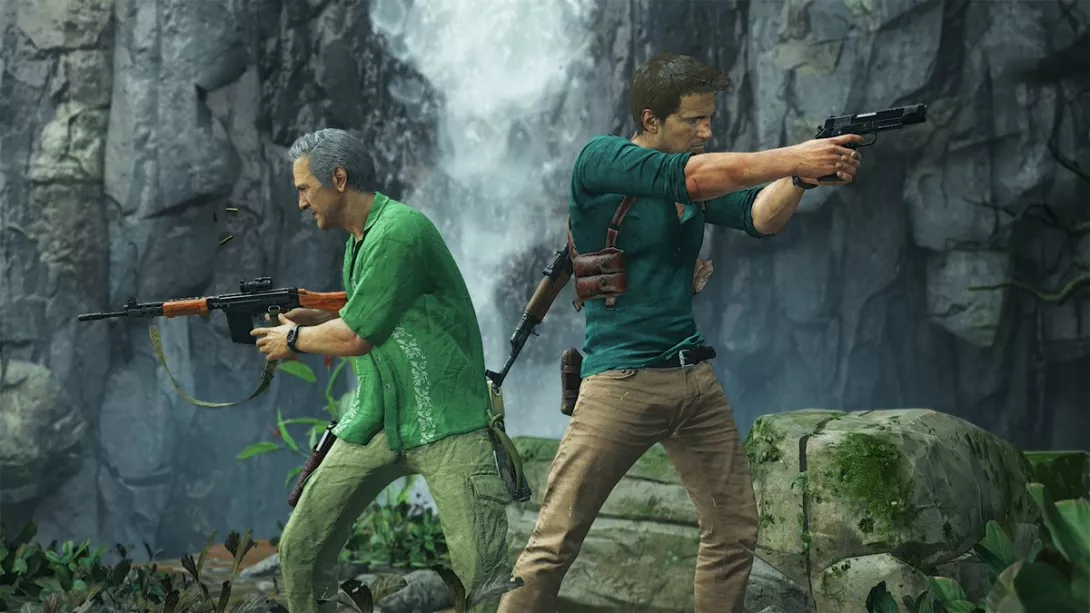 Uncharted 4 Nathan ja Sully