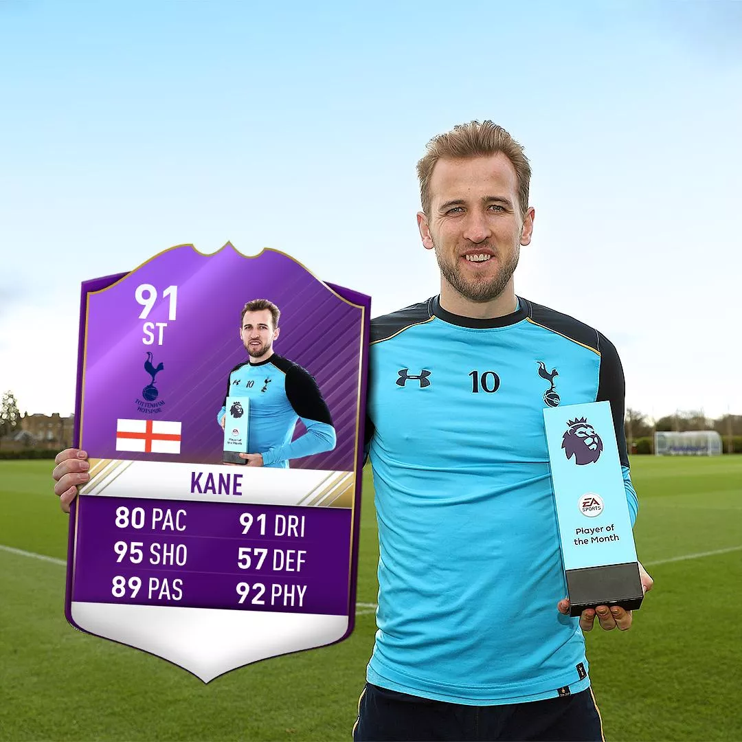 FIFA 17: helmikuun kuukauden pelaaja Harry Kane