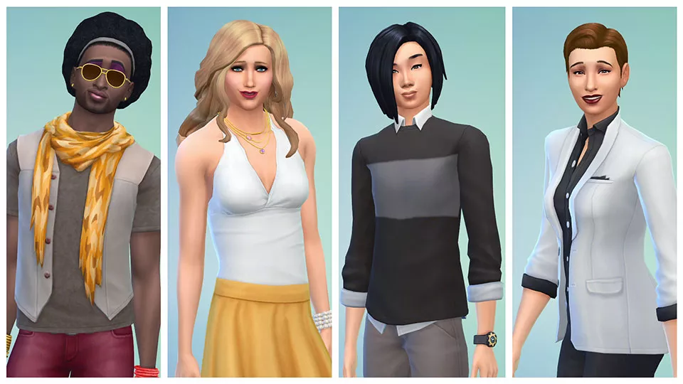 The Sims 4 sukupuolettomuus