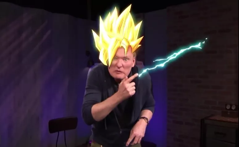 Clueless Gamer Conan O'Brien Dragon Ball Legends kuvatus